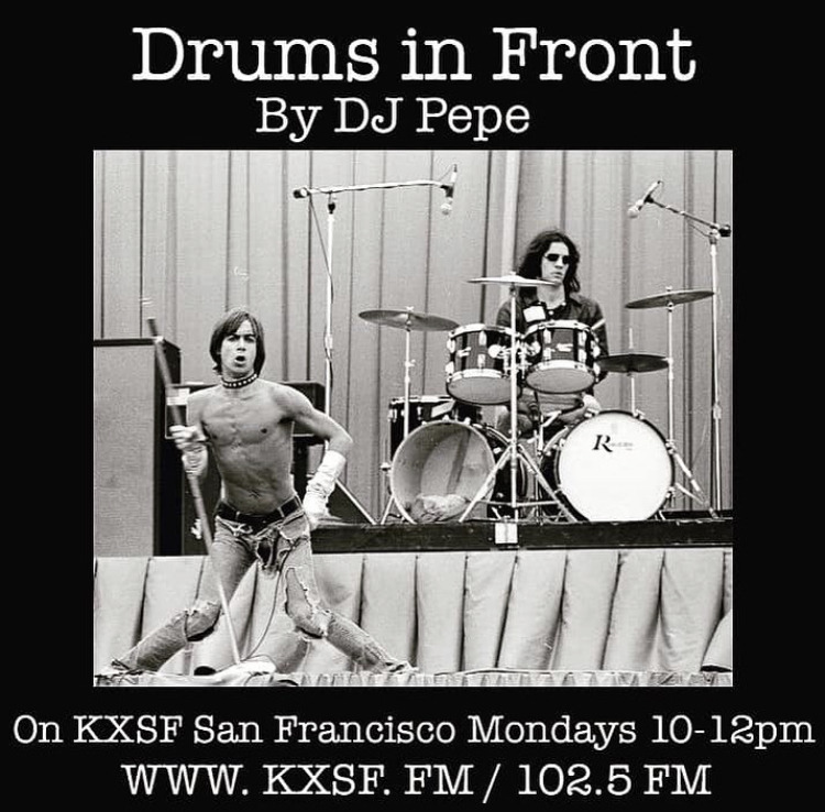 Drums in Front with Pepe