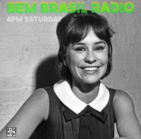 Bem Brasil Radio, a woman looks at the camera