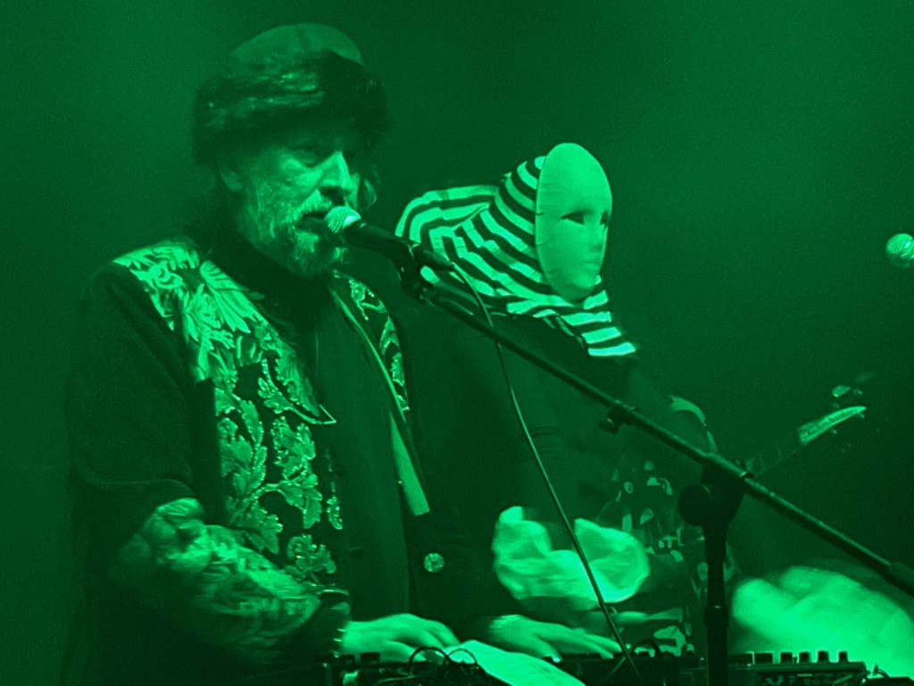 Music duo Vanishing Twin from London, England at the Rickshaw Stop in San Francisco, March 29, 2022