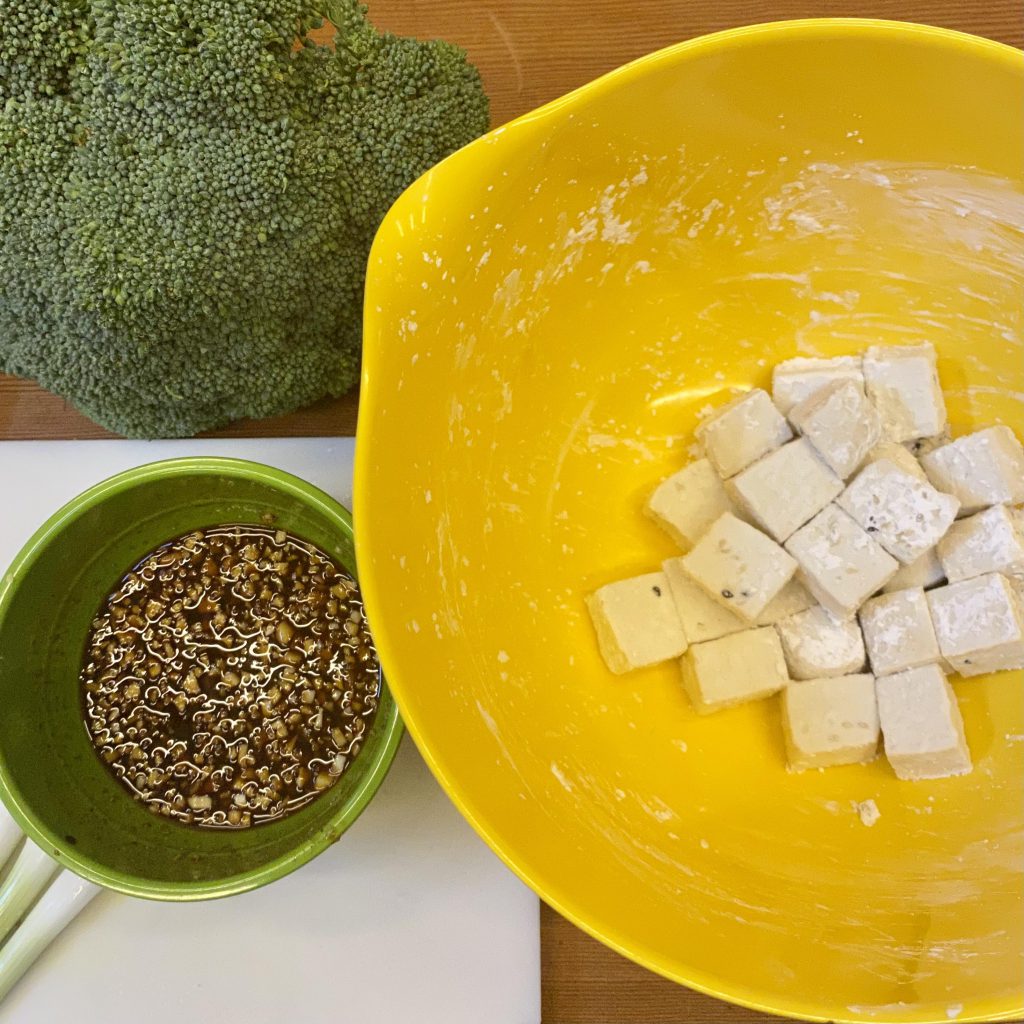 Cripsy Tofu ingredients