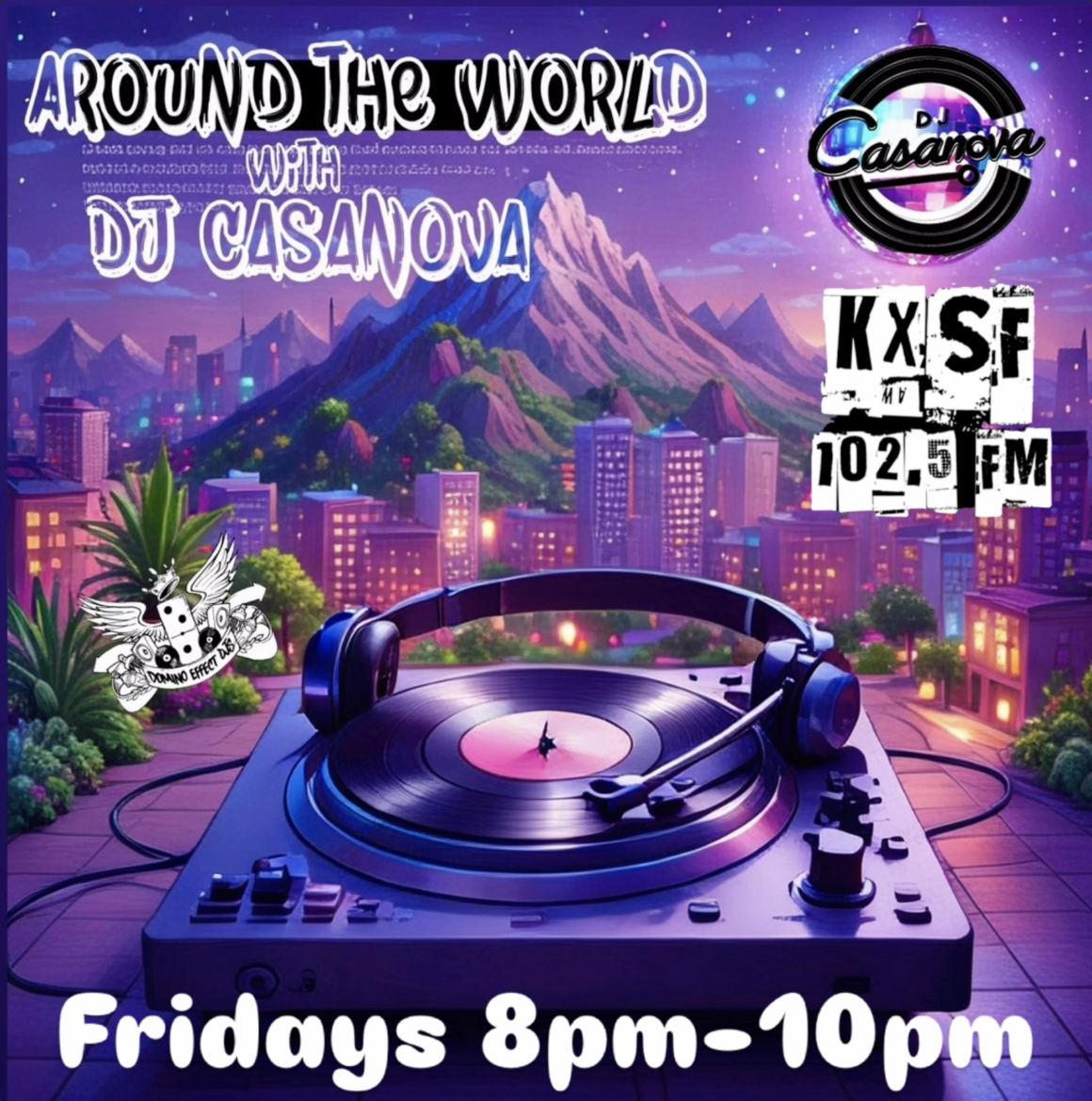 Around the World w DJ Casanova fridays 10pm