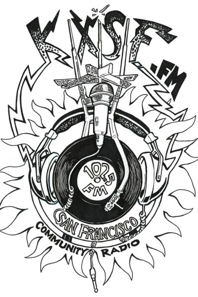 KXSF 102.5 FM 7th Anniversary T-shirt Design
